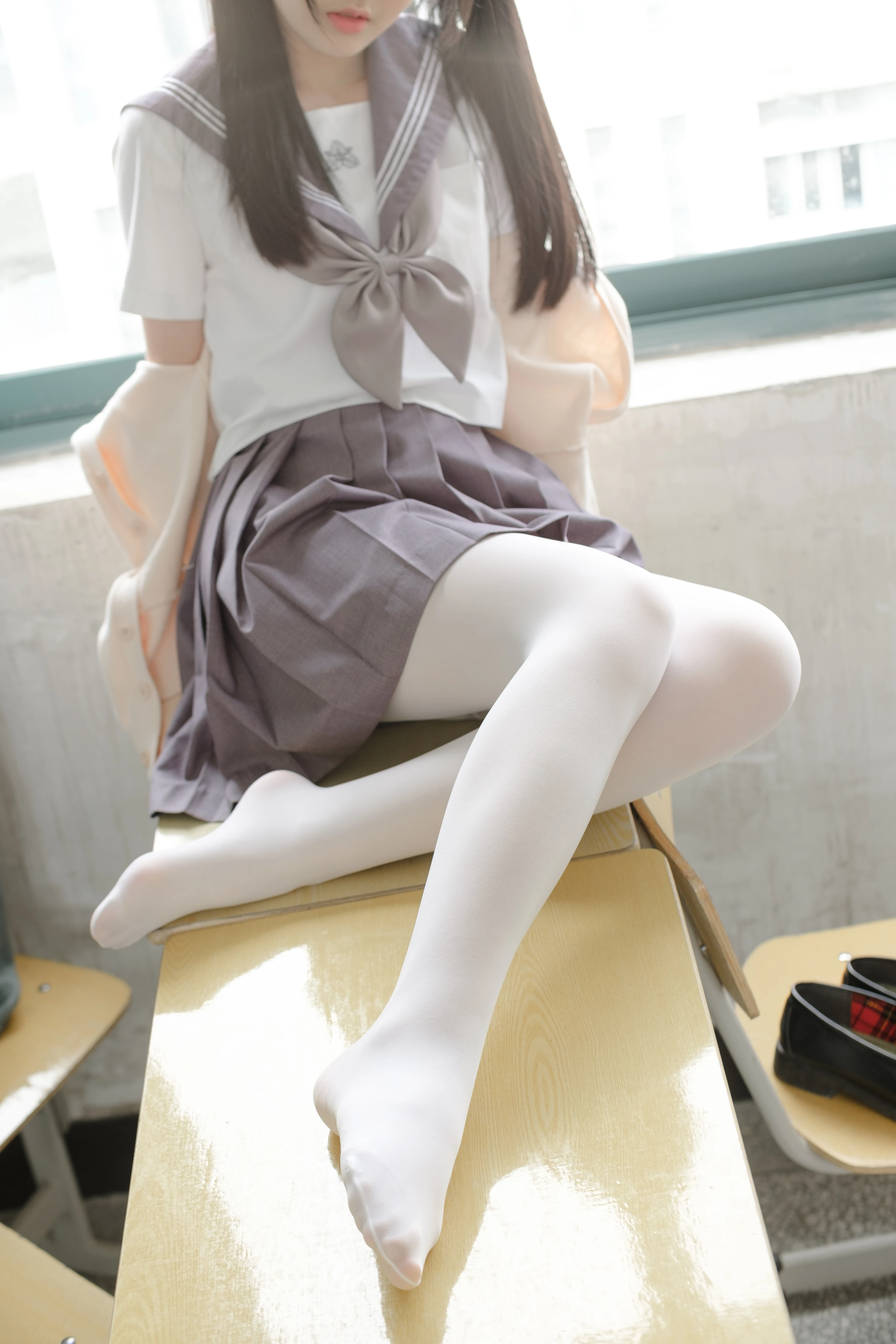 森萝财团 [X-017] JK校服白丝 [99P 1V]插图5